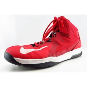 Nike Airmax Stutter Step 2 Red Synthetic Athletic Boys Shoes Size‎ 7